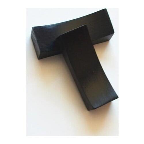 Chinese Black Color Chopstick Rest Irregular Shaped Chopsticks Holder Hotel Restaurant Tableware