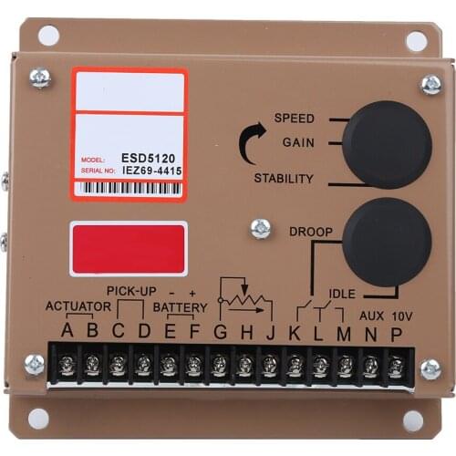Controller DC Regulator / Governor Low Voltage Equipment Generator Accessories ESD5120