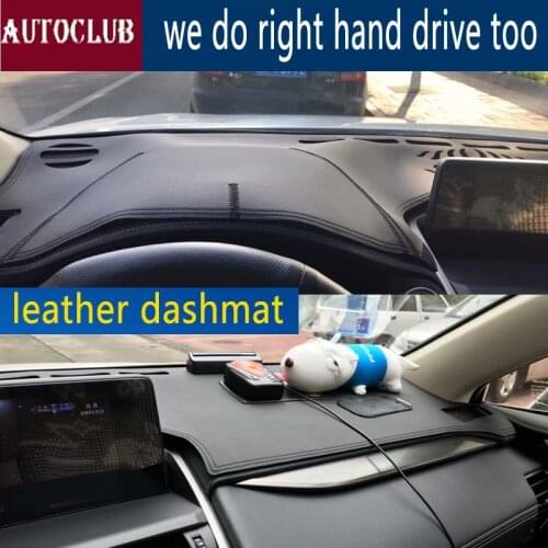For Lexus NX200t nx300h 2014-2018 Leather Dashmat Dashboard Cover Car Pad Dash Mat SunShade Carpet Cover 2015 2016 2017