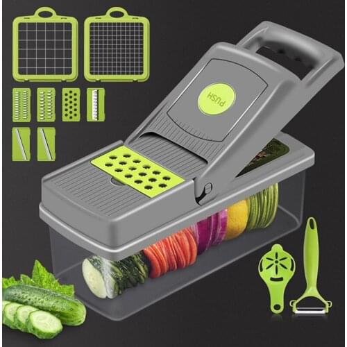 Multifunction 10-piece Set Kitchen Grater Fruit Vegetables Slice Basket for Kitchen Gadget Sets Kitchen Novel Kitchen Accessorie