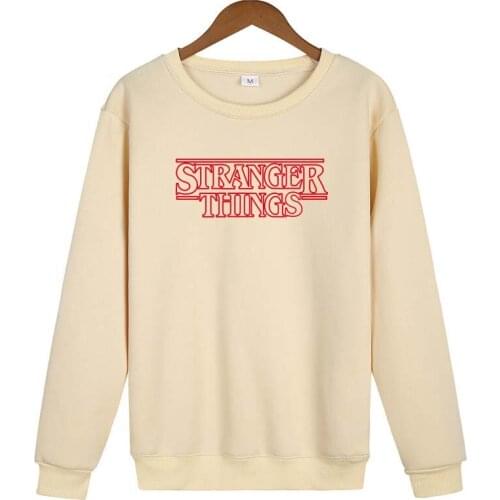 Hip Hop o-neck Fashion men Women Stranger Things pullovers men autumn fleece full sleeve sweatshirts Harajuku Street clothing