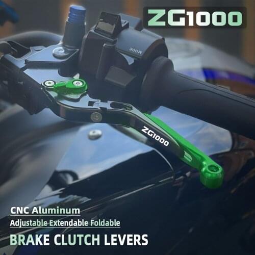 Motorcycle Accessories Extendable Brake Clutch Levers For Kawasaki ZG1000 CONCOURS 1992-2006 2005 2004 2003 2001 2000 1993 1994