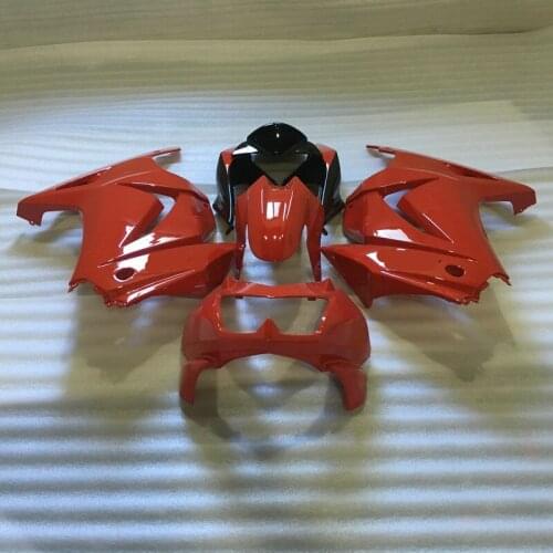 Injection Mold Fairing kit for KAWASAKI Ninja ZX250R 08 10 11 12 ZX 250R EX250 2008 2012 black hot red Fairings set+ gifts VX35