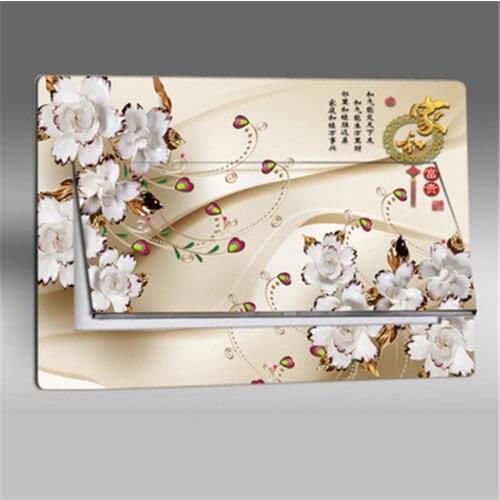 Customized Distribution Box Stickers Cover Decorative Meter Box Stickers Weak Current Box Stickers Multimedia Stickers