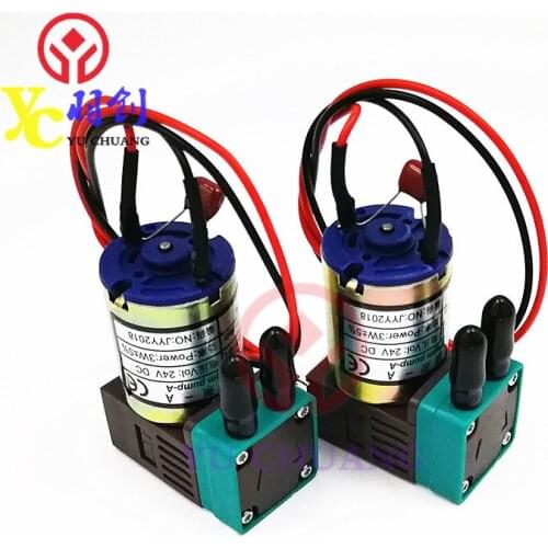 JYY Small Ink Pump 24V 3W Micro Diaphragm for Sky-Color/Xuli/Human DX5 Inkjet Printer (100-200ml/Min)