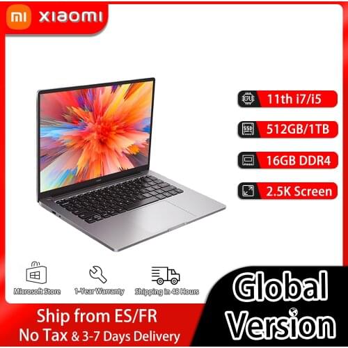 Xiaomi RedmiBook Pro14 Laptop 14Inch 11th Intel i7-11300H/i5-11300H NVIDIA GeForce MX450 16+512GB 2.5K Screen Office Notebook