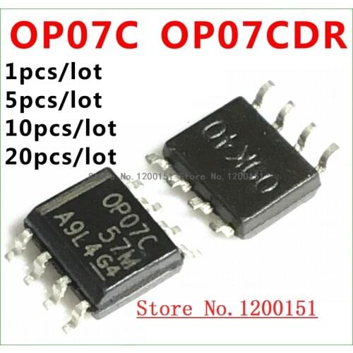 OP07CDR SOP8 OP07C OP07 SMD new and original IC SOP8
