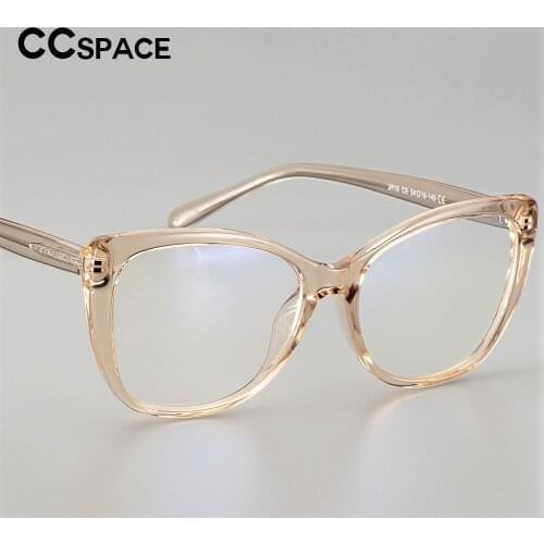 51015 Plastic Titanium Glasses Frames Anti-blue Light Ultralight Cat Eye Men Women Optical Fashion Computer Glasses
