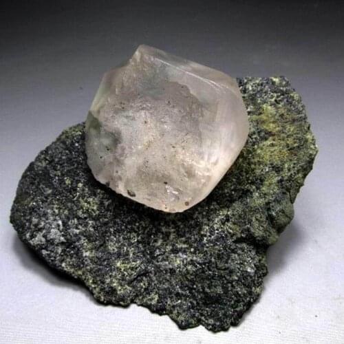 471g Transparent Champagne Calcite - crystals and stones healing Mineral specimen Home Decor feng shui decoration