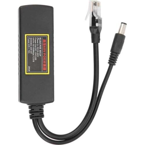 High Pressure 60V POE Splitter for 10/100M Data Transmission Ethernet for Small Network Device