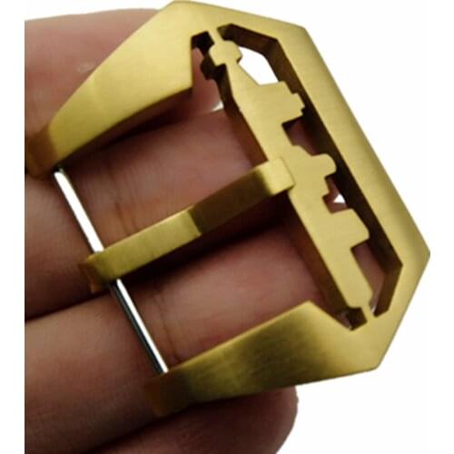 20 22 24 26MM Pure Brass Copper Watch Buckles Watch Clasps 26mm For PAM Watch band strap watchband+ Screwdriver