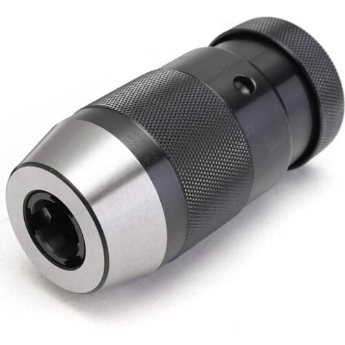 B18 Taper Shank Self-locking Drill Chuck 1-16mm Automatic Self-tightening Drill Chuck Adapter For CNC Milling Drilling Lathe