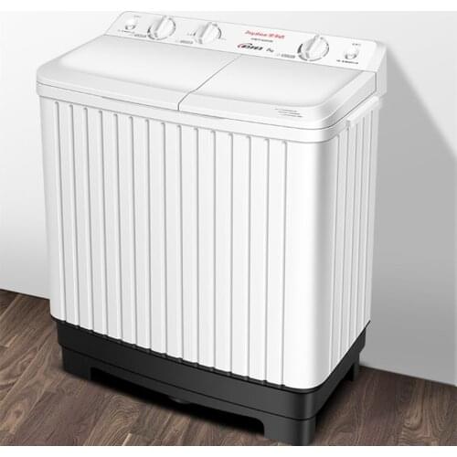 Washing machine semi-automatic double bucket large capacity household dormitory rental washing