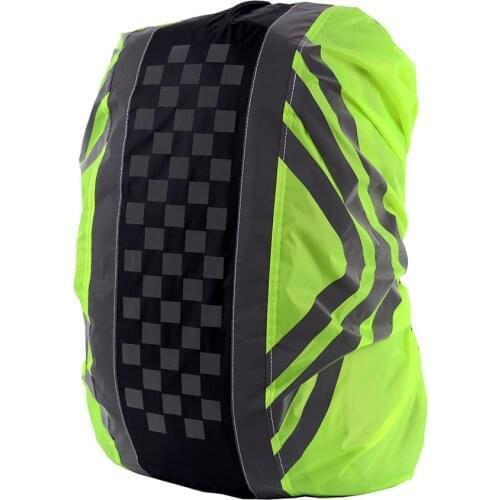 20-55L New Reflective Backpack Cover Sport Bag Covers Rain Cover Backpack Outdoor Riding Dustproof Waterproof Rainproof Covers