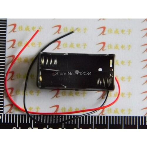 2 AAA Battery Holder Box Case Storage DIY Test Study Tool Converter
