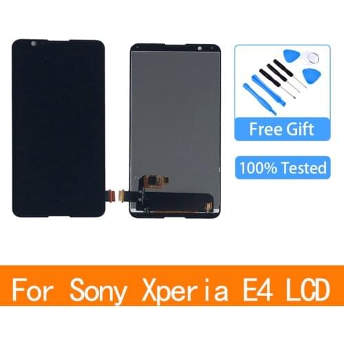 5.0" DisplayFor Sony Xperia E4 LCD Display E2104 E2105 E2114 E2115 LCD Touch Screen Digitizer Assembly Replacement
