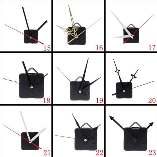 1 Set Quartz Clock Movement Mechanism Hands Wall Repair Tool Parts Silent Kit Set DIY Repair Parts