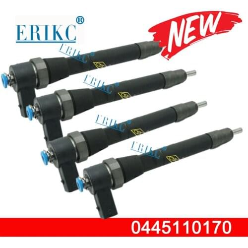 4PCS 0445110170 Common Rail Injector 0 445 110 170 for 2003 Dodge Sprinter Mercedes Benz: A6110701487 Mercedes Benz: A6110701687