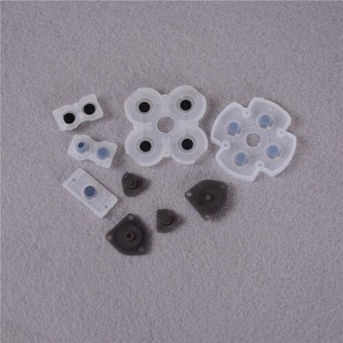 9pcs/set Silicon Button Pads Silicon Rubber Conductive Pads - For Ps4 Controller Repair Parts