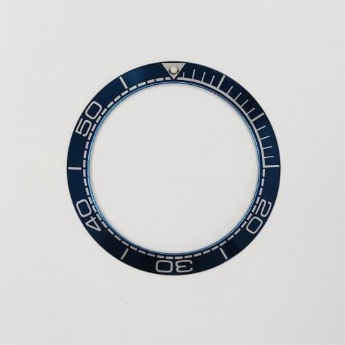 41.5mm Aluminum bezel inlaid bezel accessories suitable for 44mm watch case accessories