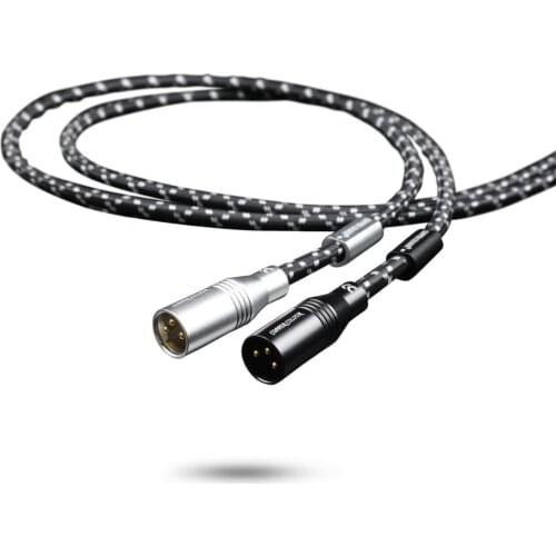 CopperColour CC Water audiophile Audio cable XLR interconnect cord pair with Gold-plated XLR connector Customizable length