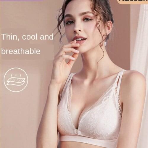 Prevent Sagging Maternity Bra for Breastfeeding Cotton Feeding Nursing Bra Sujetadores Lactancia Underwear Women BD50BR