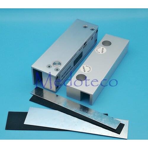 High Quality 12V Frame-less Glass Door Lock Electric Bolt Lock frameless glass door access control Lock with time delay function