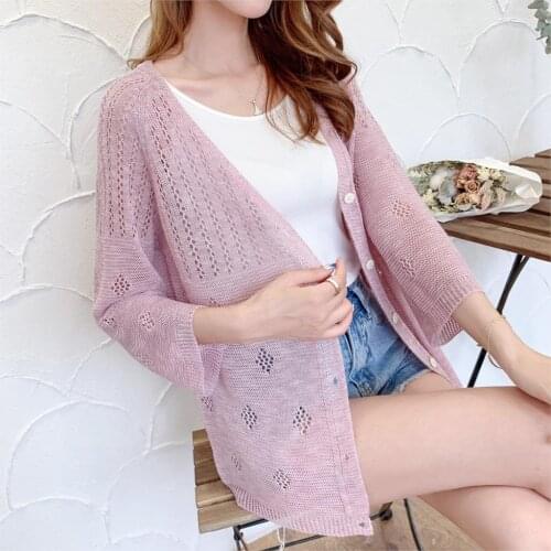 OHCLOTHING XH C1 hollow-out cardigan 30