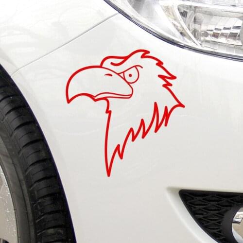 3 Pieces Customization Eagle Stickers Decal Car-Styling For vw ford bmw Honda Toyota opel Nissan SEAT Renault car accessories