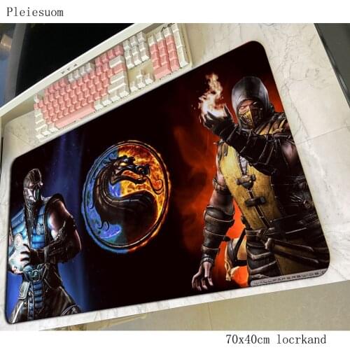 Mortal kombat mouse pad 700x400x4mm mousepads Colourful gaming mousepad gamer Gorgeous personalized mouse pads keyboard pc pad