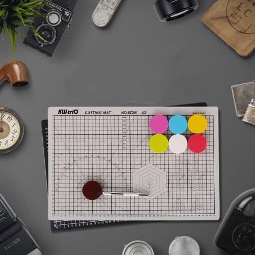 DIY Handmade Leather Cutting Mat Belt Punching A4 A3 Double-sided Cutting Mat Leather Punching Protection Pad Flat Cutting Board