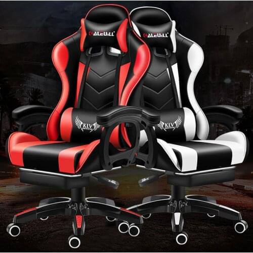 Competitive Game Computer Chair Компьютерное Кресло Professional Headrest Office Internet Lazy Lounge Chairs Home With Footrest