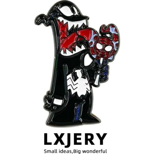 LXJERY Movie Pin Badge On Backpack Funny Brooch Pins For Clothes Broche For Men Boy Schoolbag