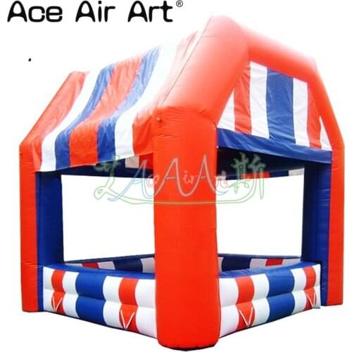 Inflatable food booth,carnival booth,stall promotional tent,stall kiosk/sampling station for party