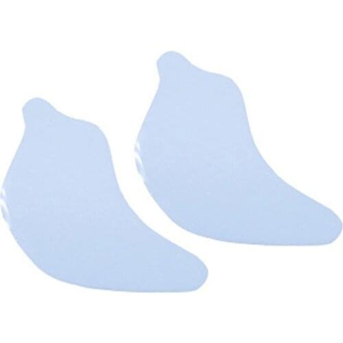 1 Pair Reusable White Silicone Soft Eye Pad Patch Eyelash Extensions Application