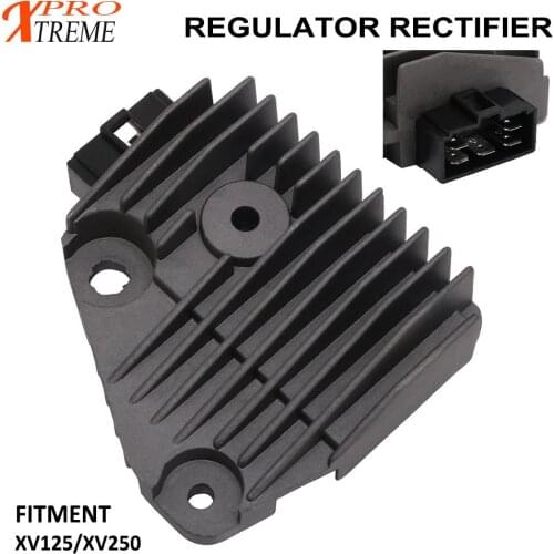 Motorcycle Rectifier Regulator For Yamaha Virago XV125 XV250 120cc 250cc