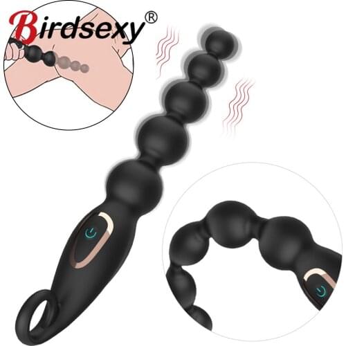 Silicone Anal Dildo Sex Tools For Couples Unisex Sex Toys For Women Men Anal Plug Butt Plug 7 Speed Dual Motor Adult Vibrators