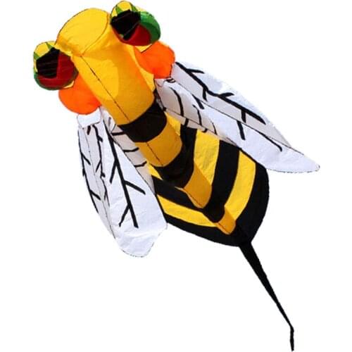 New Arrive Software 4m Animal Bee Kite Flying Outdoor Fun Sports