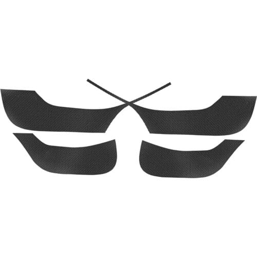 For Tesla Model 3 Door Side Edge Protector Set of 4 Anti-Kick Film Interior Stickers PVC Matte Black