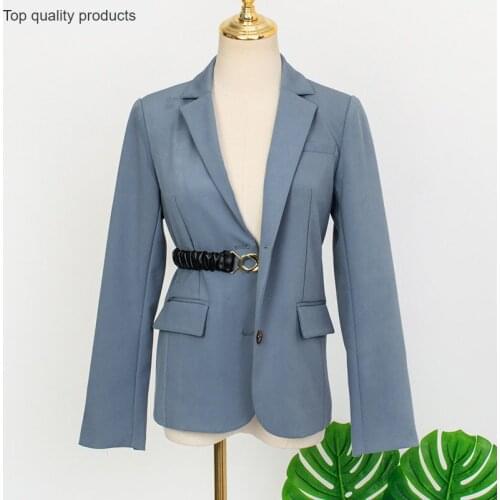 Blazer women 2020 Korean Fashion Women blazers and jackets Lady Office Work Business Suit Autumn Long Sleeve blazer feminino 511