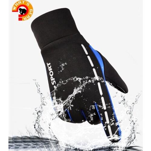 Winter Warm Gloves Athlete Touchscreen Full Fingered Sport Gloves for Men and Women waterproof gloves for cycling/Running/Hiking