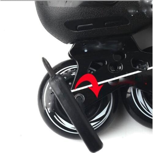 2Pcs Roller Skates Brake Pads Skate Brake Stopper Brake Blade Accessories