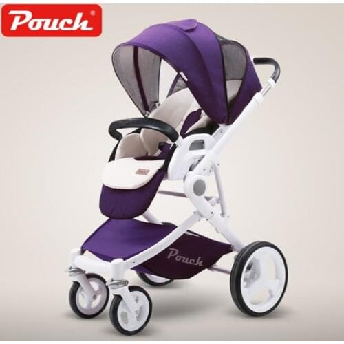 Pouch Children Stroller P37High landscape Baby Stroller Kinderwagen Poussette Baby Throne Infant Pushchair pram for the newborn
