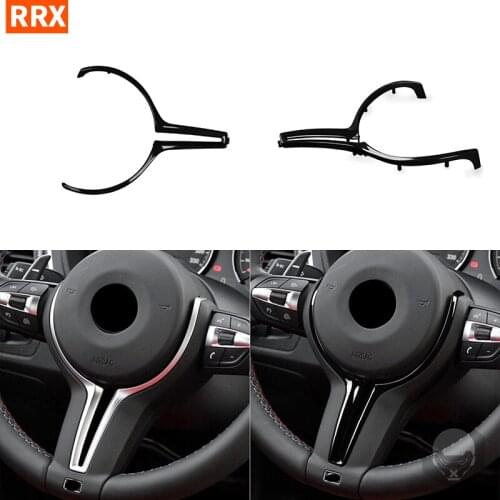 For BMW M Series M2 M3 M4 M5 M6 F87 F80 F82 F10 F06 F12 F13 F15 F16 XM5 XM6 Suede Steering Wheel Trim Replacement Style Interior