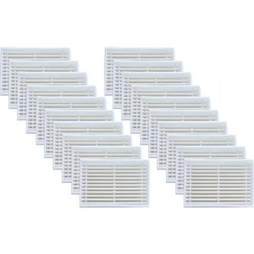 20 x Hepa Filter for Proscenic Summer P1 P2 P3 P1S P2S MC70/ Swan/ Bluesky Vacuum Cleaner Spare Accessories, 64x44x12mm