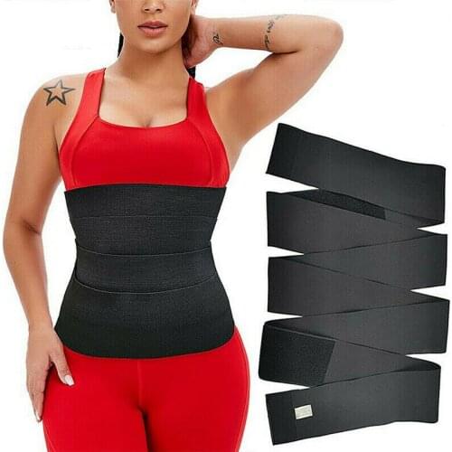 1pc 3/4m Waist Trainer Corset Belly Tummy Wrap Fajas Slim Belt Control Body Shaper Modeling Strap Waist Cincher