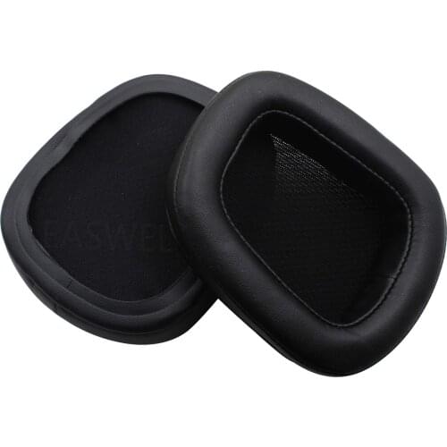 Leather Ear Pads Cushions EarMuff Cap For Logitech G633 G933 G533 G231 Headphone