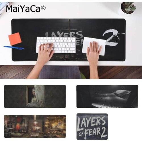 Maiyaca My Favorite Layers of Fear 2 Comfort Mouse Mat Gaming Mousepad Free Shipping Large Mouse Pad Keyboards Mat