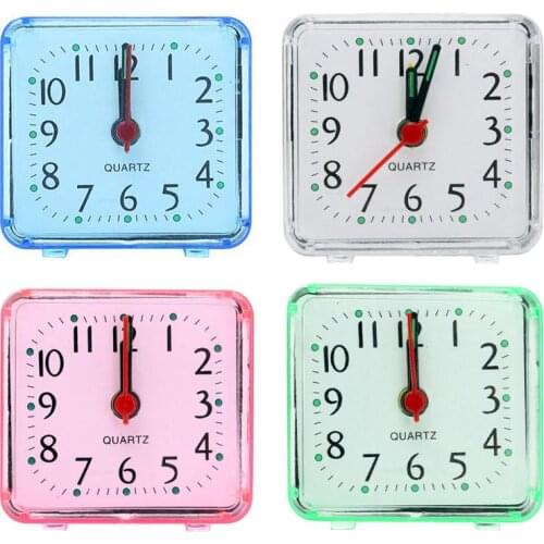 Cute And Creative Fashion Bedroom Bedside Office Small Alarm Clock Super Loud Buzzer Clock Multi-purpose Electronic Clock