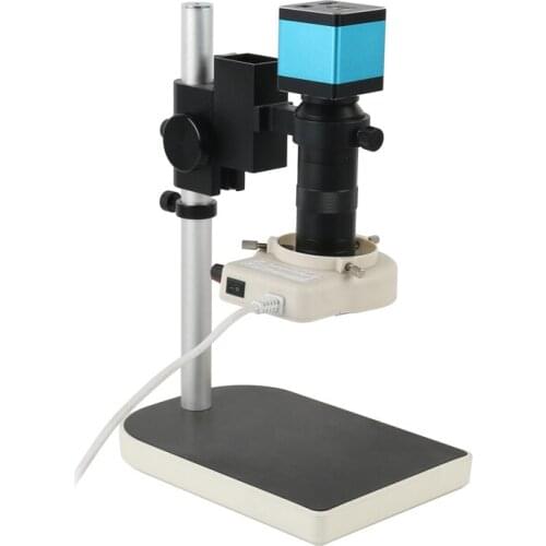 SONY IMX335 100X Zoom Lens Digital Microscope Camera Set 5.0MP HDMI 1080P Electronic Microscope Kit For Phone PCB Soldering